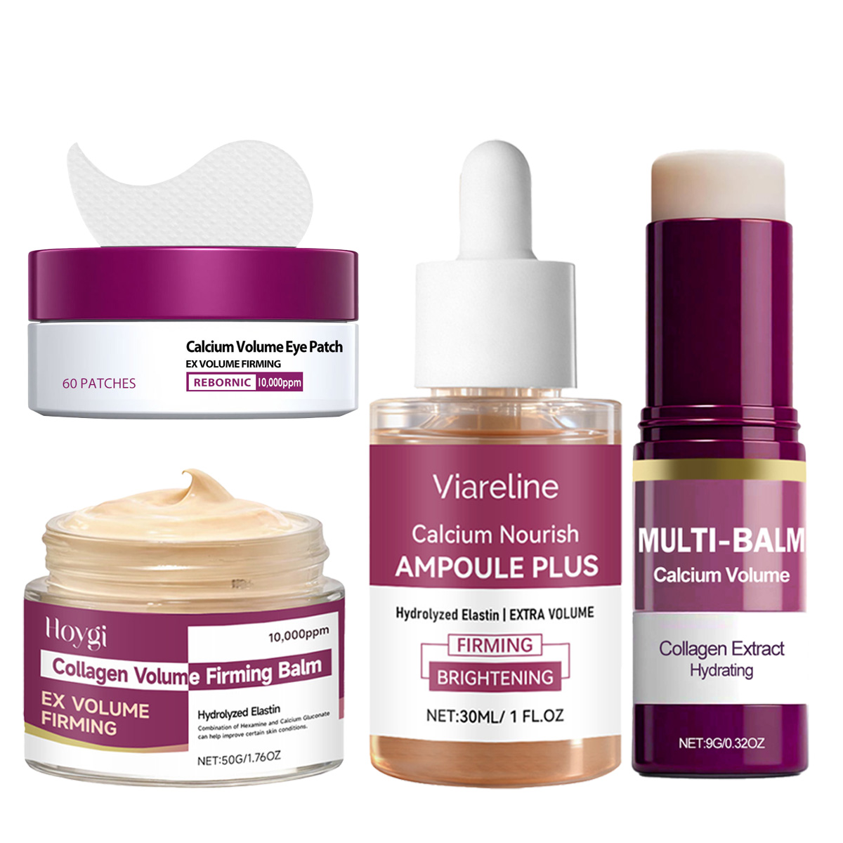 Luxury Skincare Brands - Calcium Skincare Set-Antioxidant Firming Serum Cream