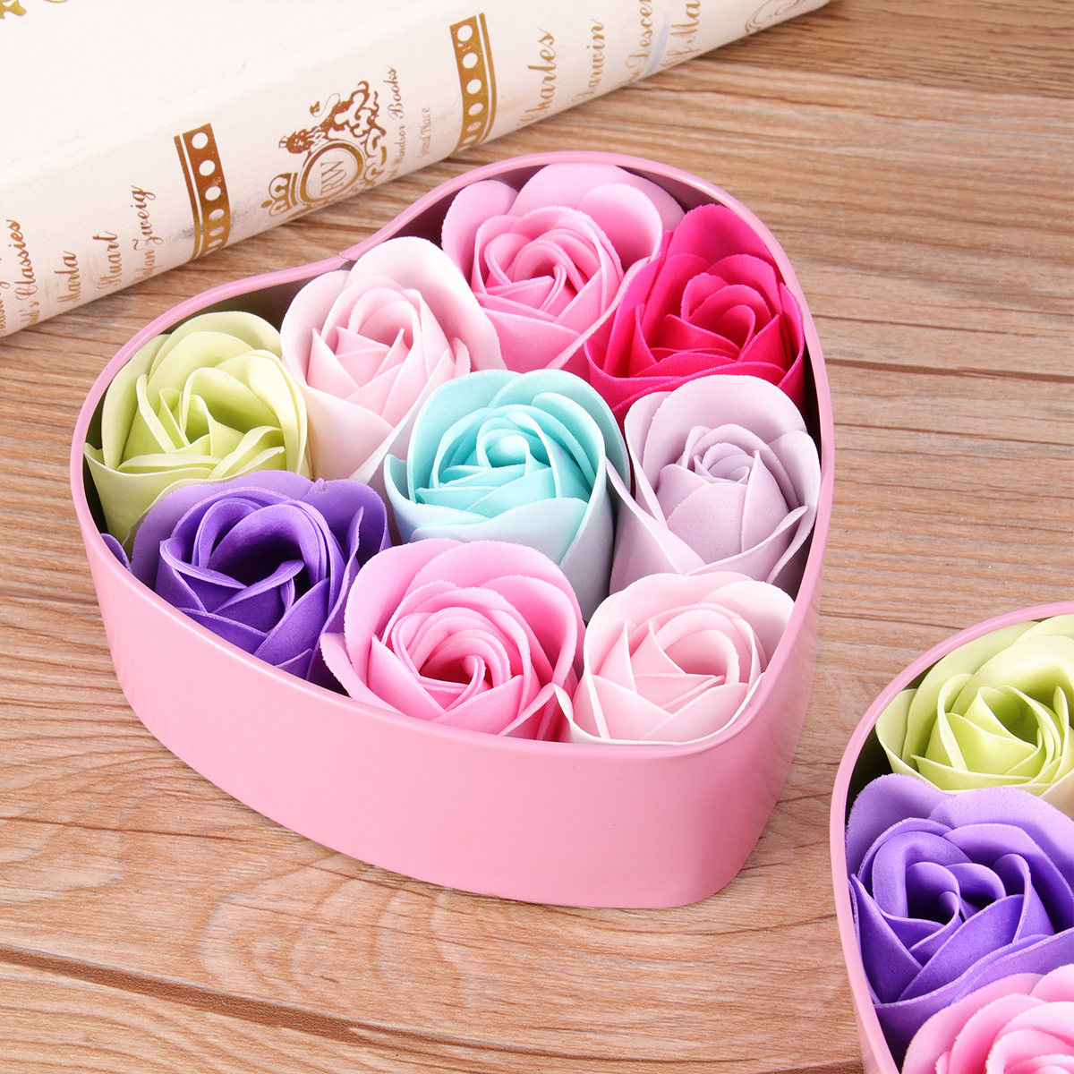 Rose Soap Flower Soap Set in E - Luxury Skincare Gifts For Her review and price