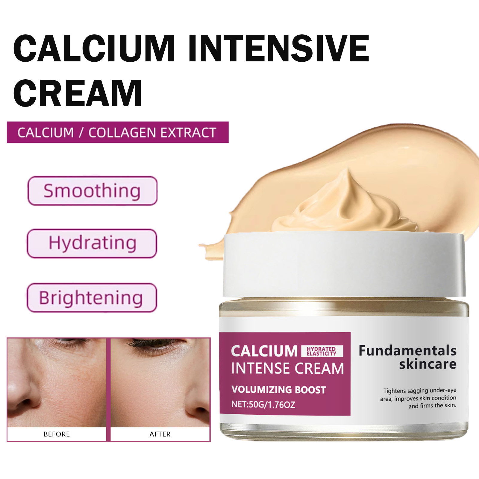 Calcium Intense Cream Tighten  - Luxury Skincare Brands review and price