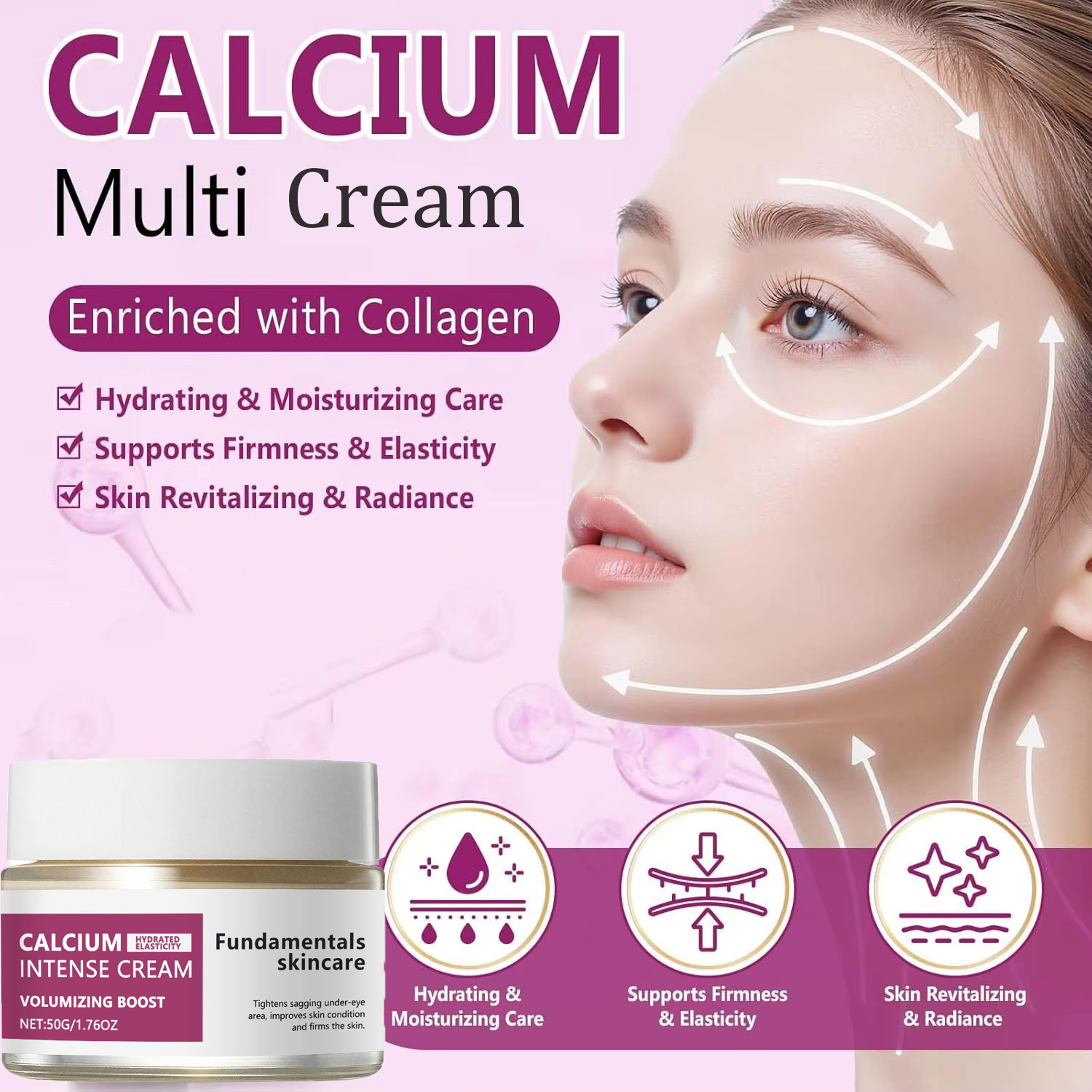 Calcium Intense Cream Tighten  - Luxury Skincare Brands review and price