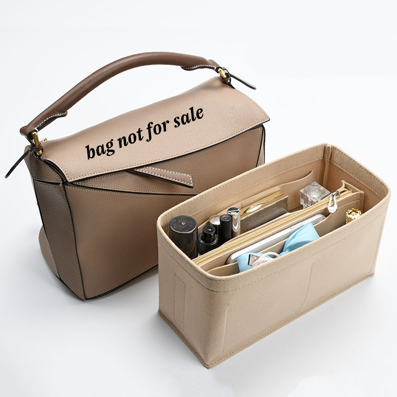 Women Felt Insert Bag Purse Or - Luxury Skincare Brand review and price