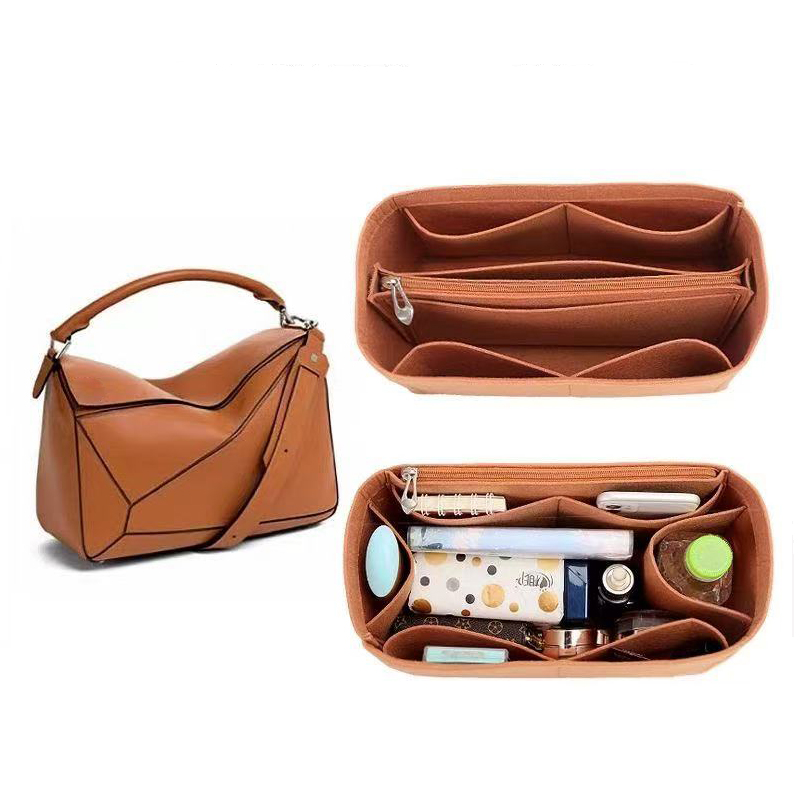 Women Felt Insert Bag Purse Or - Luxury Skincare Brand review and price