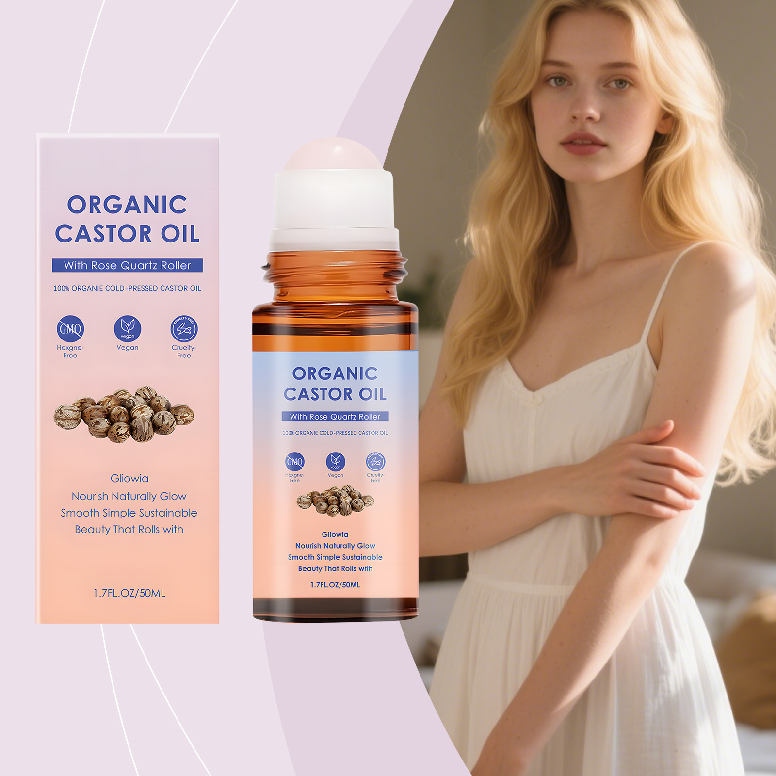 Natural Organic Castor Oil Col - Cold Pressed Rose Hip review and price