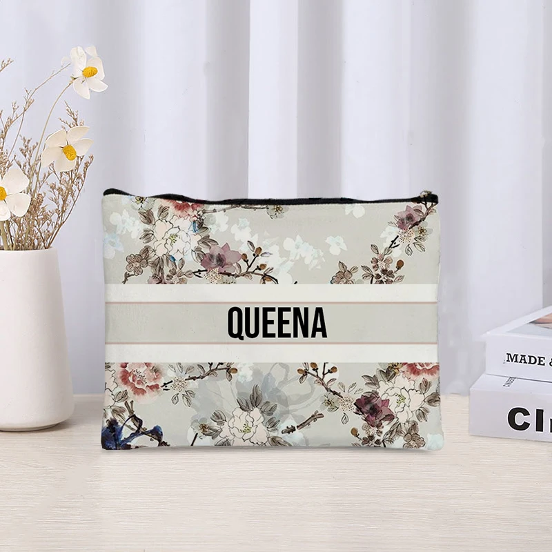 Custom Name Vintage Makeup Bag - Luxury Skincare Brand review and price