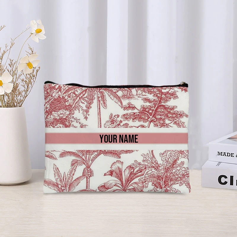 Custom Name Vintage Makeup Bag - Luxury Skincare Brand review and price
